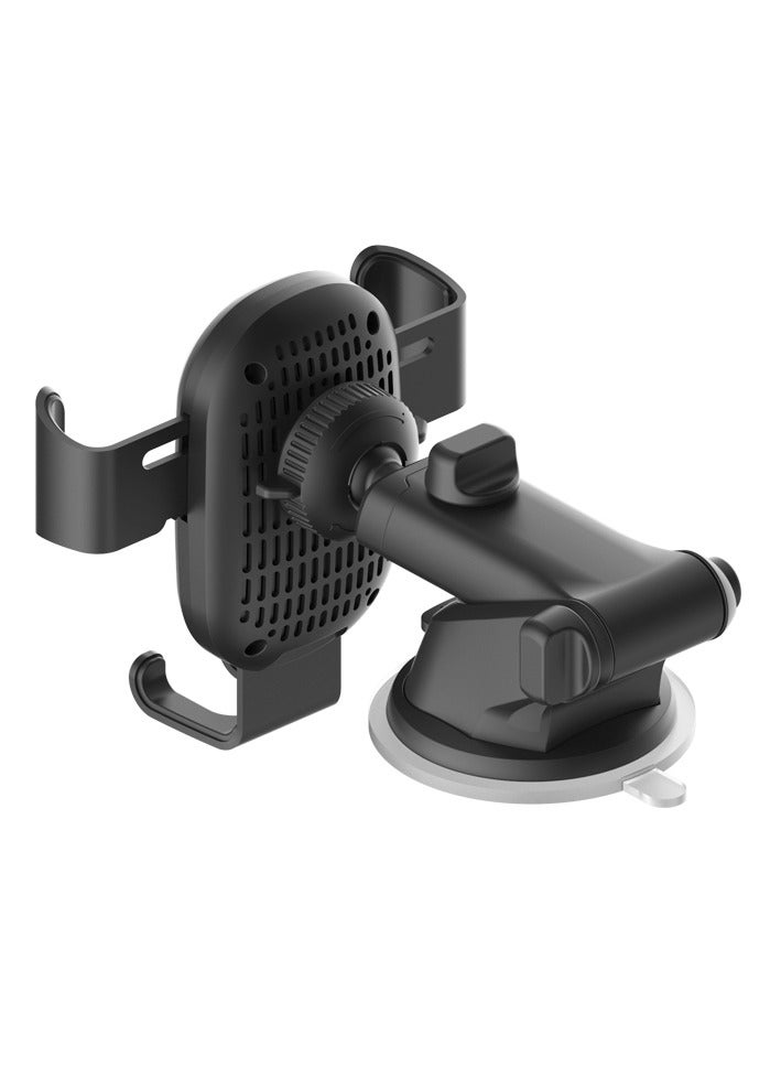 ProOne PHL1115 Universal Car Dashboard Phone Holder Wireless Car Charger With Air vent Clip , 10W wireless quick  Charging Automatic locking Single hand Operation Dashboard Cell Phone - Image 5