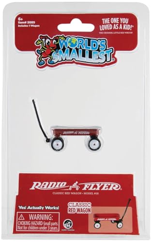 Worlds Smallest Radio Flyer Classic Red Wagon - Image 1
