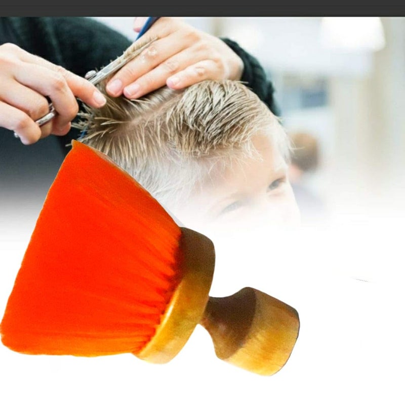 Salon Parlor Barber Hair BrushNeck Duster Powder Cleaning BrushDusting Brush for Carpet Bedsheet and Clothes RandomColor Set of 2  - Image 4