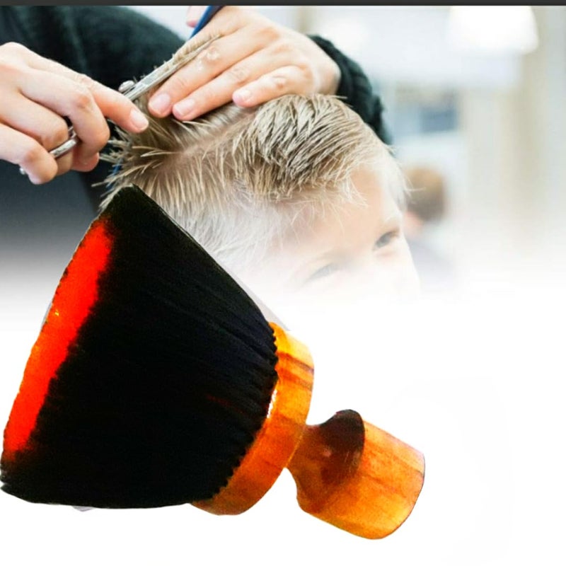 Salon Parlor Barber Hair BrushNeck Duster Powder Cleaning BrushDusting Brush for Carpet Bedsheet and Clothes RandomColor Set of 2  - Image 3