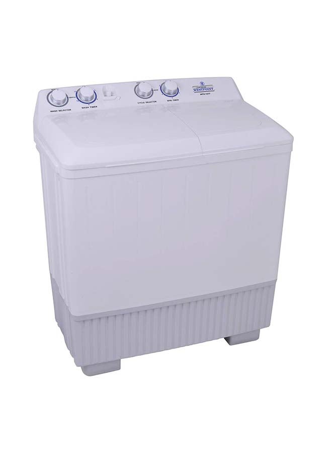 WESTPOINT 12Kg Twin Tub Washing Machine WTX-1217 White - Image 2