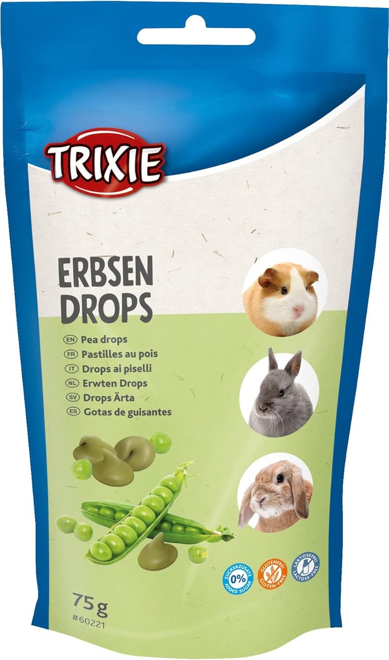 Trixie Pea Drops Small Pet Treats - Image 1