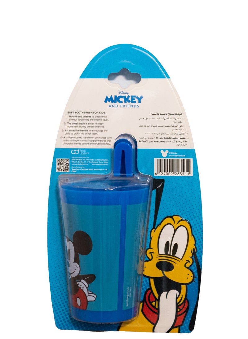 فاب لاب فرشاة أسنان FABLAB ميكي مع كوب - Image 2
