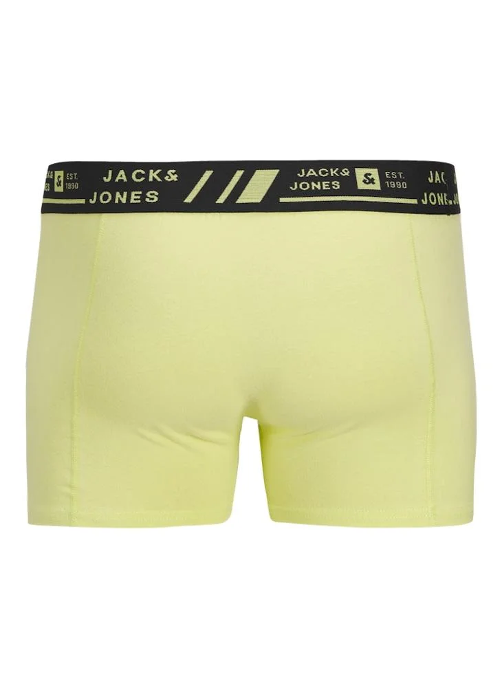 JACK & JONES JACANGUS SOLID TRUNKS 5 PACK