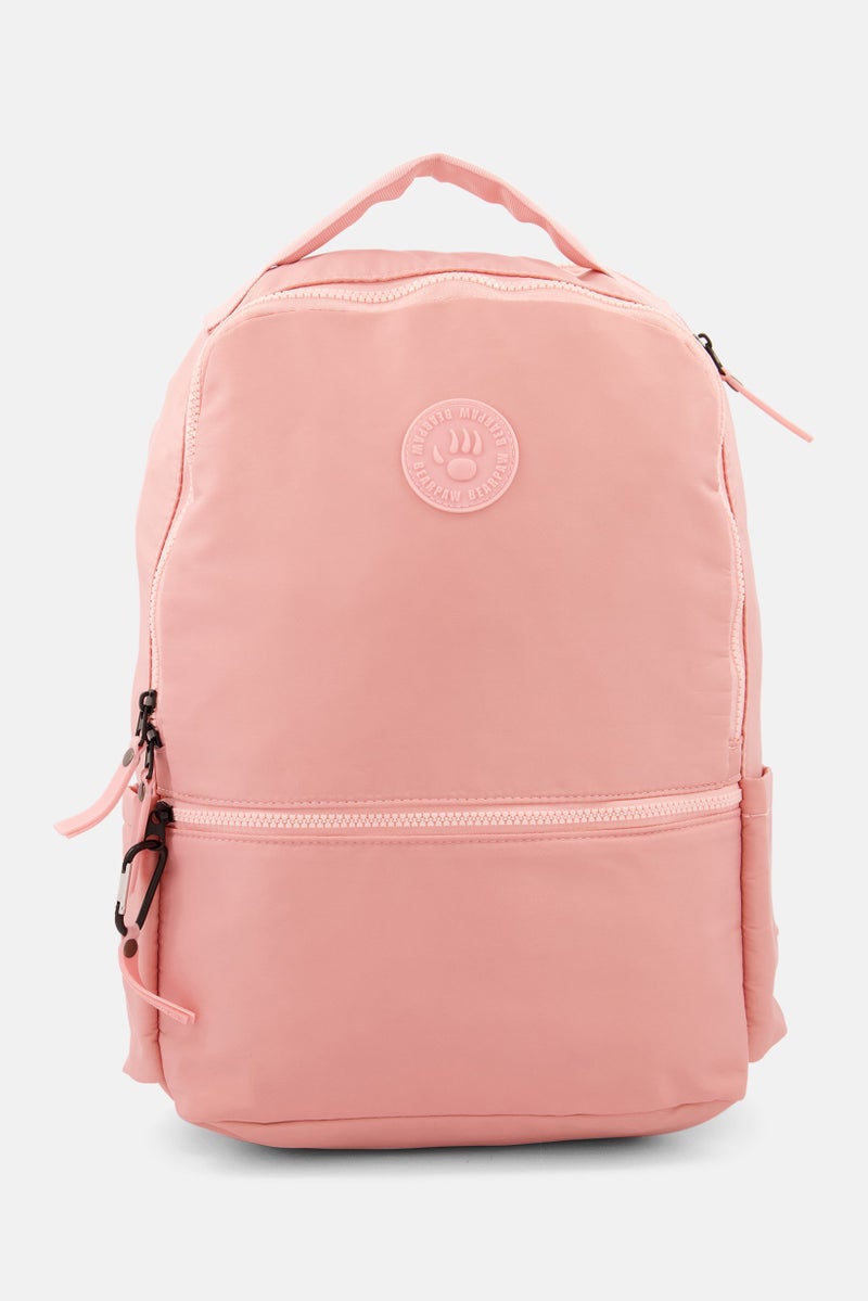 Bearpaw Women Brand Logo Backpack 30 L x 16 W x 38 H cm, Pink - Image 1