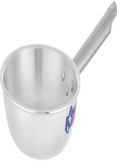 El Dahan frying pan with stainless steel handle, 22 centimeters - silver