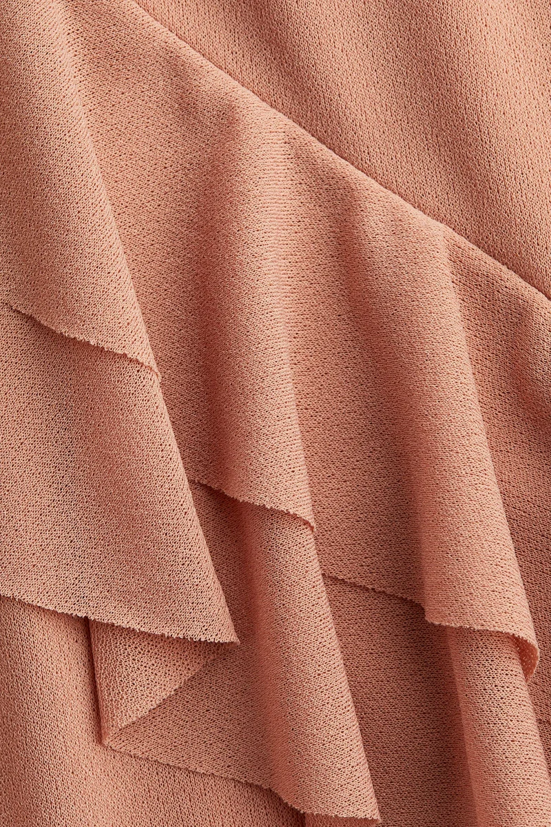 اتش اند ام Flounce-trimmed dress