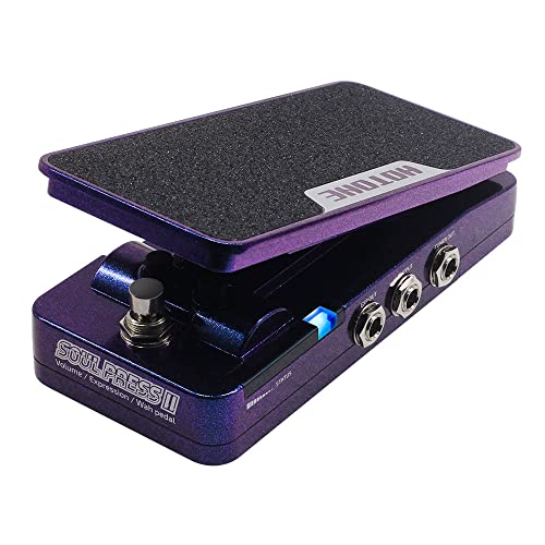 Hotone Wah Active Volume Passive Expression Guitar Effects Pedal Switchable Soul Press II 4 in 1 with Visible Guitar Effects Pedal - Image 1