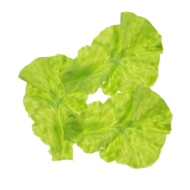 3Pcs Simulation Green Leaves Fake Vegetable Model Artificial Foods Fake Leaves Artificial Vegetables for House Kitchen - Image 5