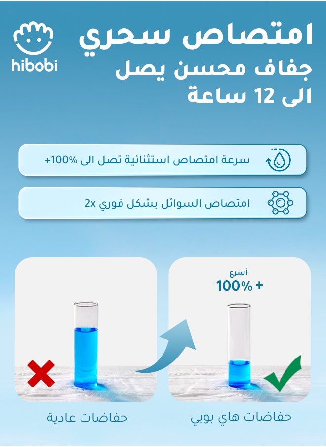 hibobi - 2 Packs of High-tech Ultra-thin Soft Baby Diapers, Size 6, 15+kg, 92 (46 x 2 packs) Diapers - Image 1