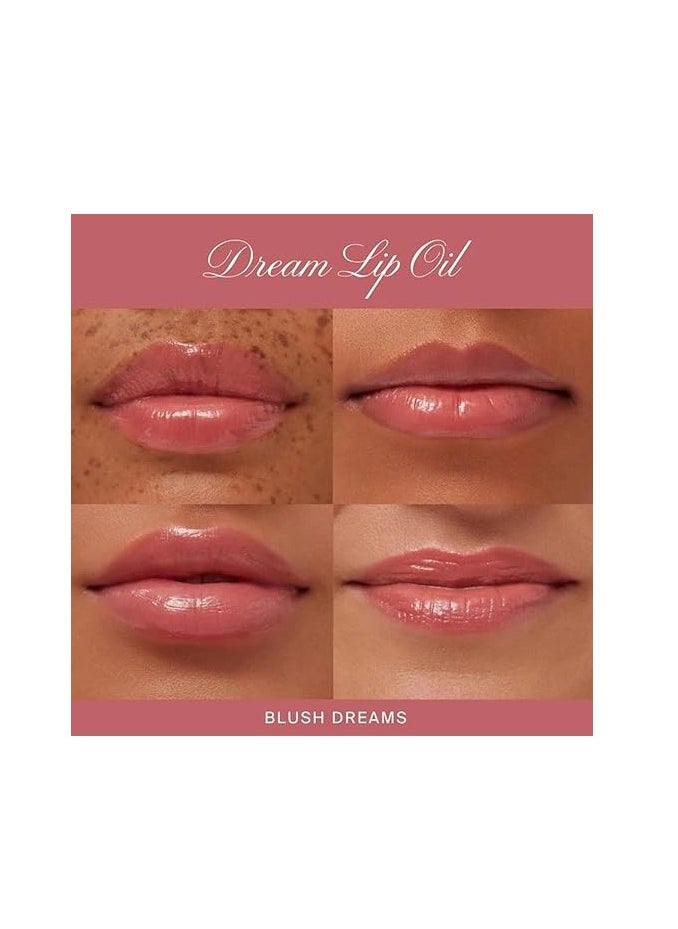 SUMMER FRIDAYS Dream Lip Oil for Moisturizing Sheer Coverage, High-Shine Tint, and Deep Hydration - Blush Dreams (4.5ml)  - Image 4
