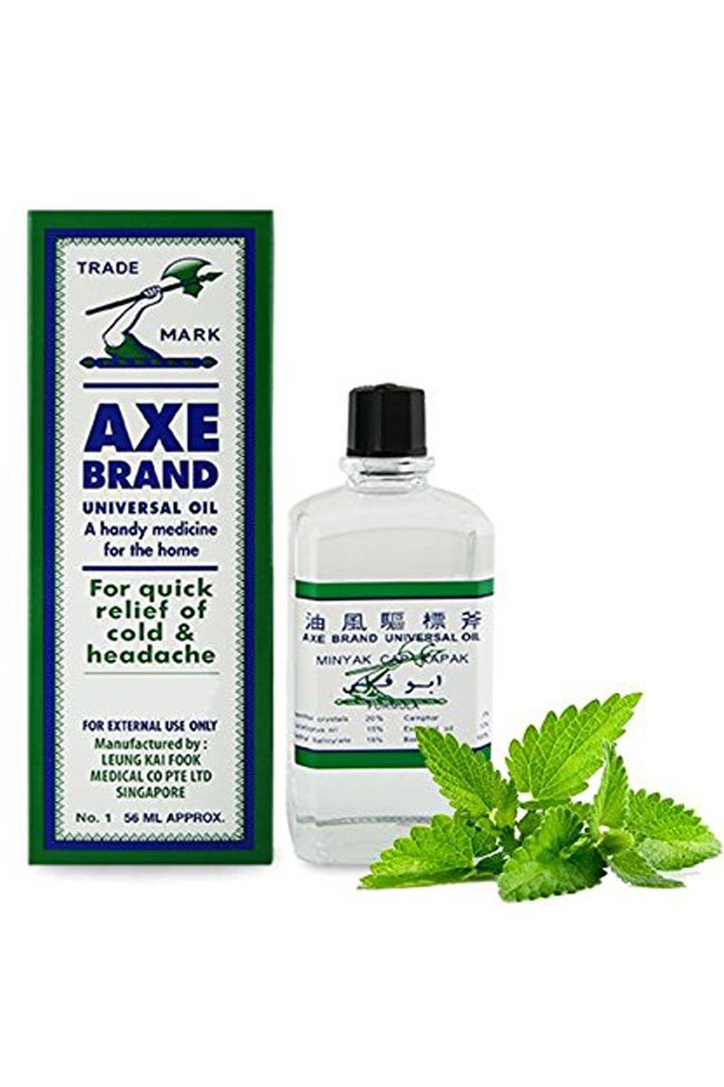 Axe Universal Oil For Quick Relief Of Cold And Headache 56ml (Pack of 12) - Image 2