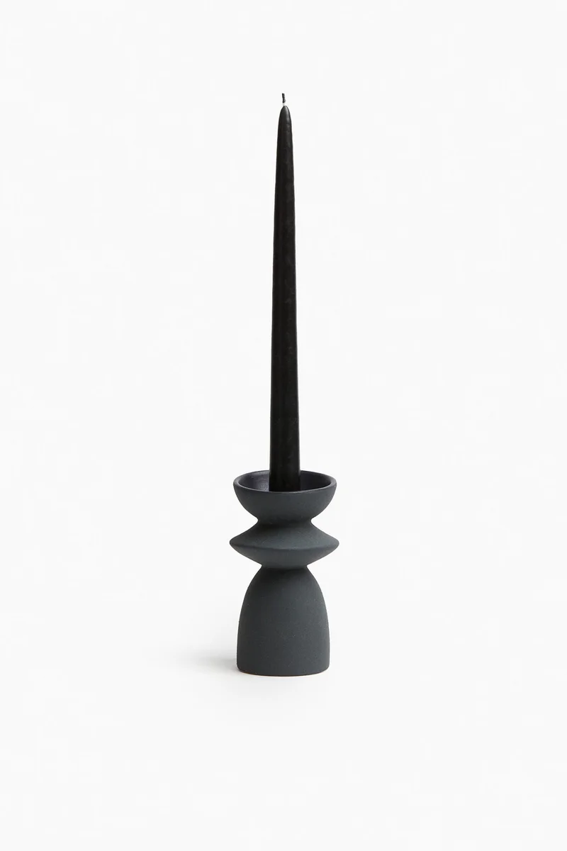 H&M Stoneware candle holder