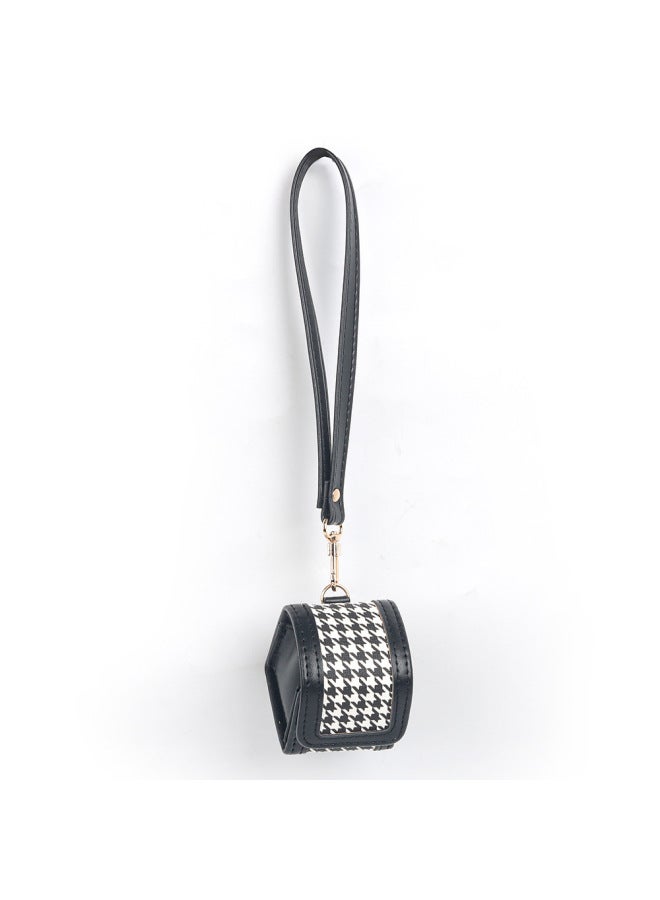Applicable To Fuji Polaroid Instax PAL Camera Elf Special Plaid Protective Case Portable Storage Bag-Color:Black Bird Plaid  - Image 1