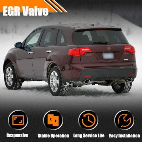 Quivimoro EGR Valve EGV658 Compatible for Acura CL MDX RL TL, Fits for Honda Accord Pilot Ridgeline Odyssey, for Saturn Vue 2004-2007 3.5L EGR Valve Exhaust Gas Recirculation Valves Replace 12581515,18011P8AA00 - Image 5