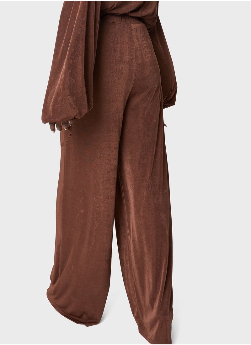 Missguided - Wide Leg Pants - Image 1