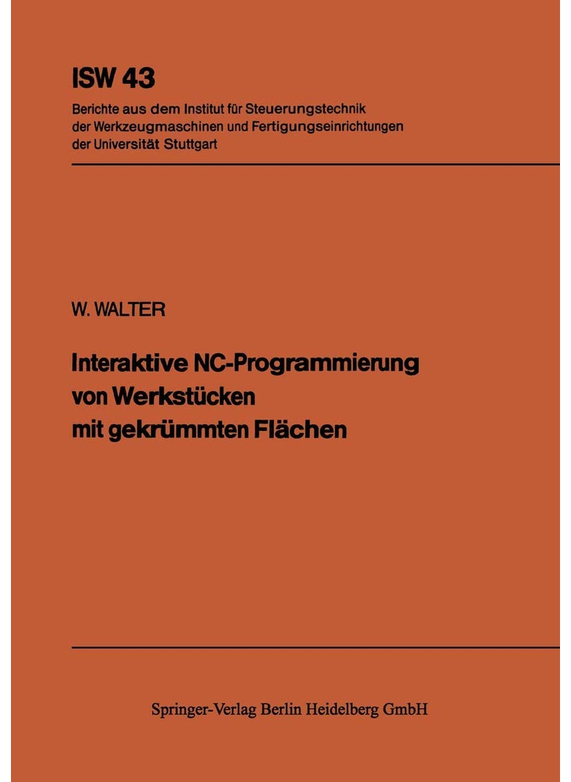 Interaktive NC-Programmierung von Werkstücken mit gekrümmten Flächen 