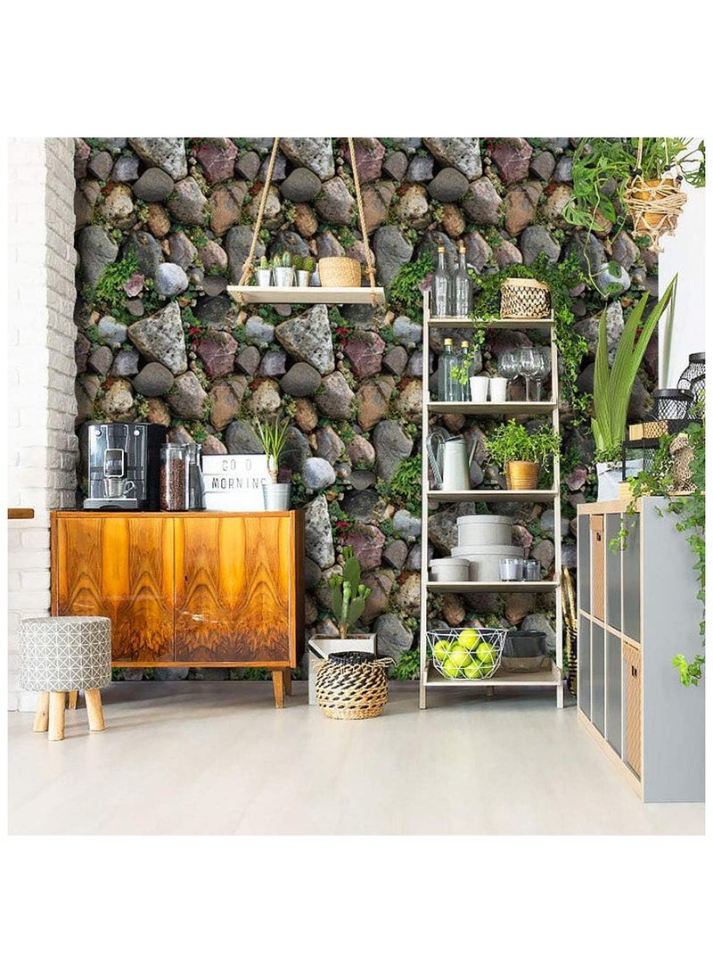 Anna 45cm x 10m Self-Adhesive Waterproof PVC Decorative Wall Sticker - Image 4