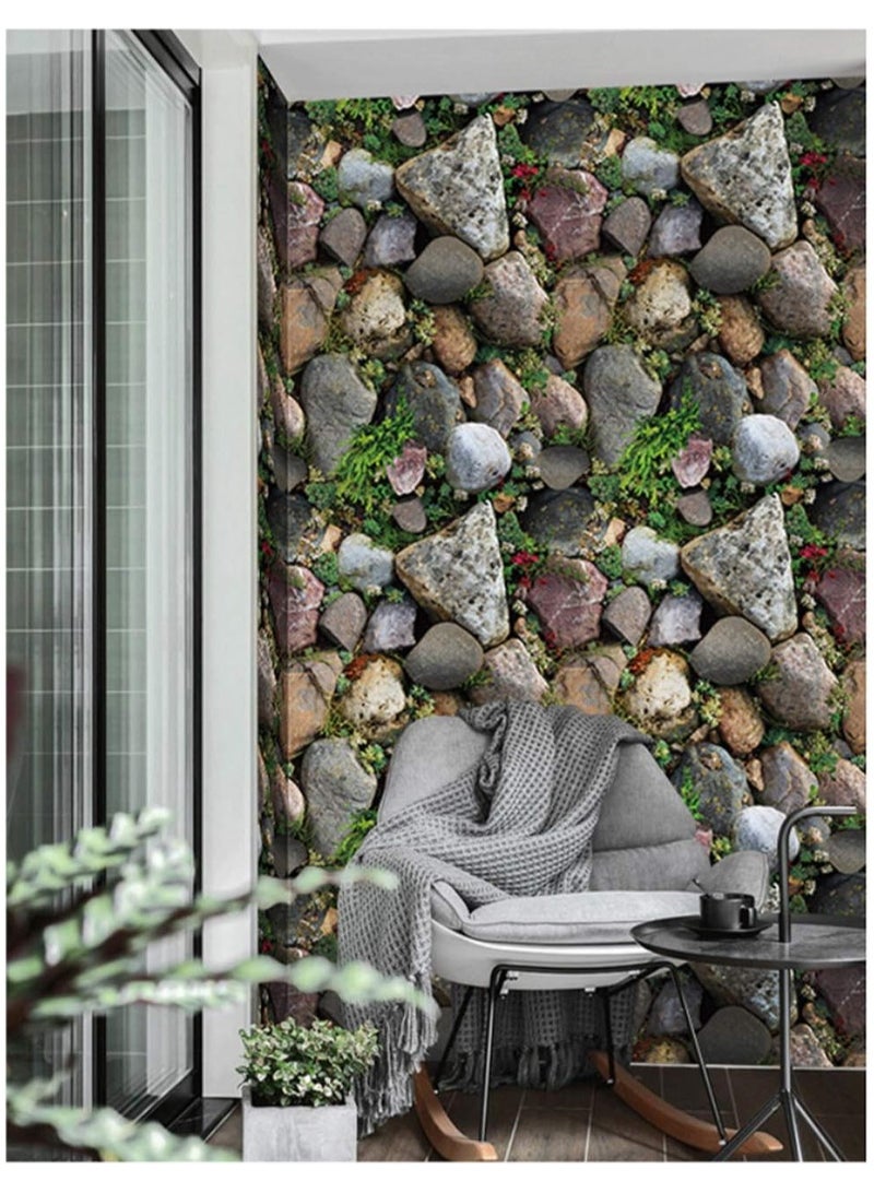 Anna 45cm x 10m Self-Adhesive Waterproof PVC Decorative Wall Sticker - Image 5