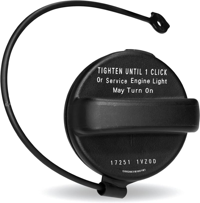 Fuel Tank Cap: Black OEM 17251-3JA0A Replacement - Direct Fit Gas Cap for Nissan Frontier Murano Altima Infiniti Vehicles - Image 1