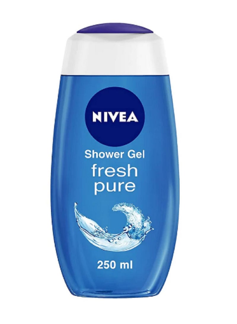 Nivea Pure Fresh Shower Gel 250ml - Image 1