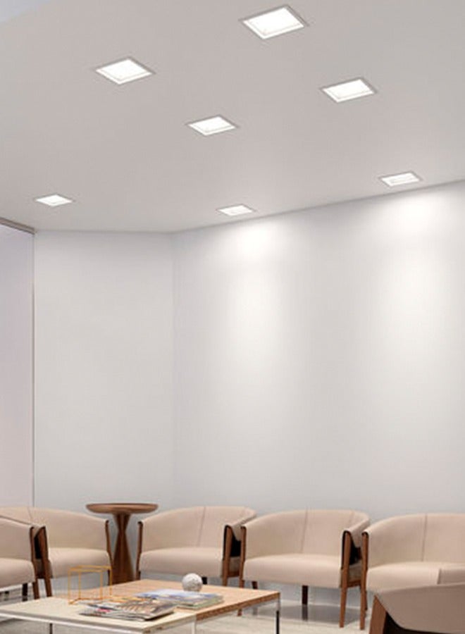 تارجت كشاف ليد مربع 12 وات أبيض 85x85x63 سم  - Image 4
