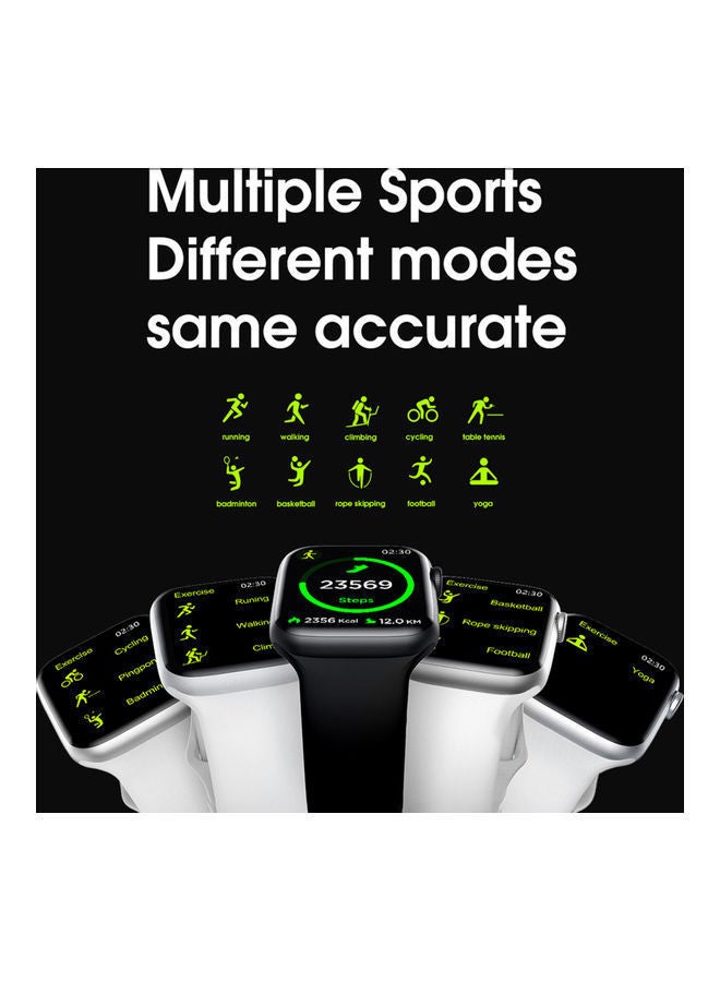 NIBEMINENT Blood Pressure Monitoring Smart Watch White - Image 2