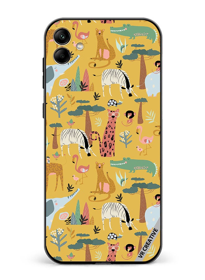 VR CREATIVE Protective Case Cover For Samsung Galaxy A04 Animals In The Wild Design Multicolour - Image 1