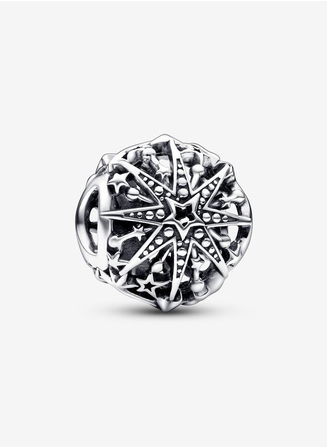 Pandora Violet Celestial Snowflake Charm  - Image 1