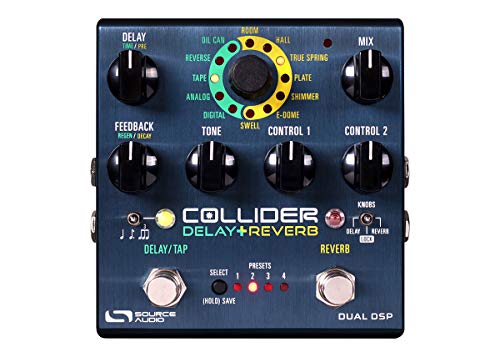 Source Audio Collider Stereo Delay+Reverb Pedal - Image 1