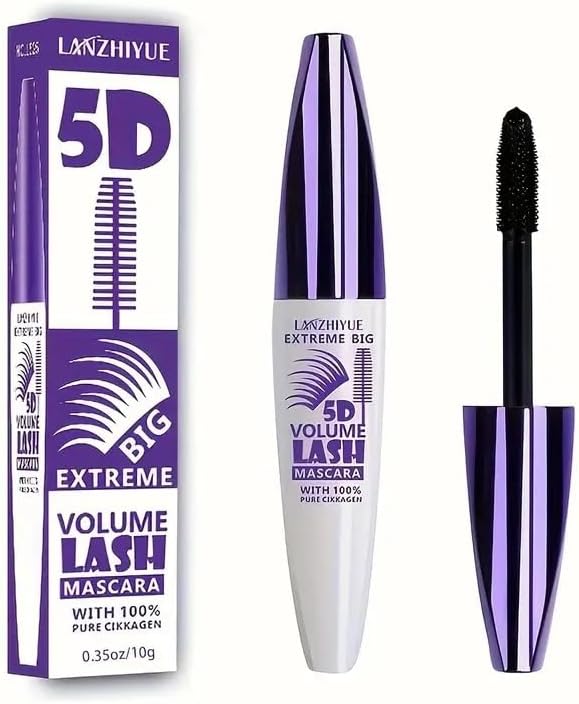 5D Extreme Volume Lash Mascara Waterproof 10g Big Brush Head