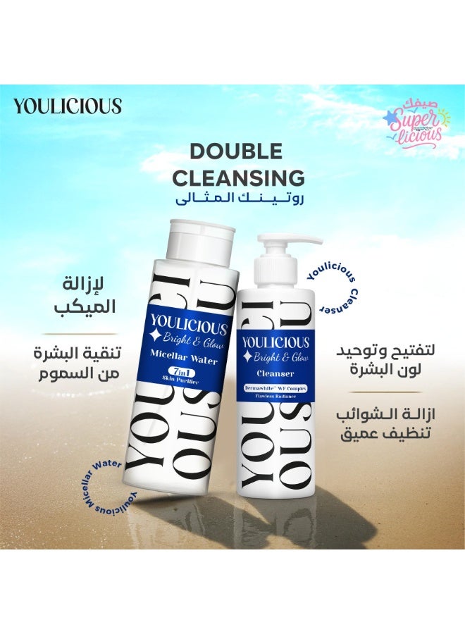 يوليشيوس ماء ميسيلار برايت آند جلو - 400 مل - Image 2