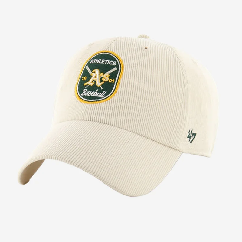 47 MLB Oakland Athletics Crosspatch Cord Clean UP Cap - Men