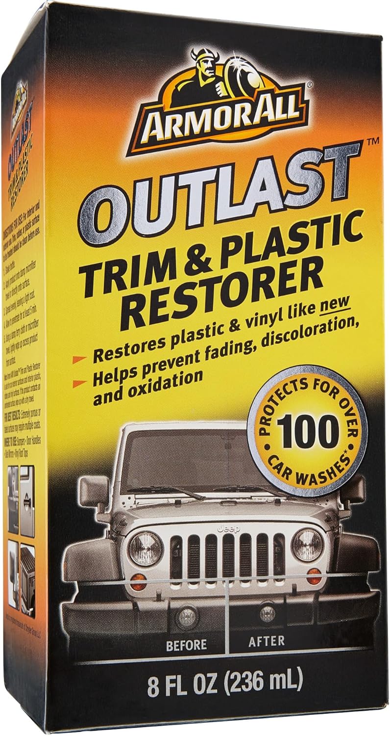 أرمور أول ARMORALL OUTLAST Trim & Plastic Restorer 236 ml ارمورال اوتلاست ملمع و مجدد بلاستيك خارجى تدوم طويله, 17451 - Image 1