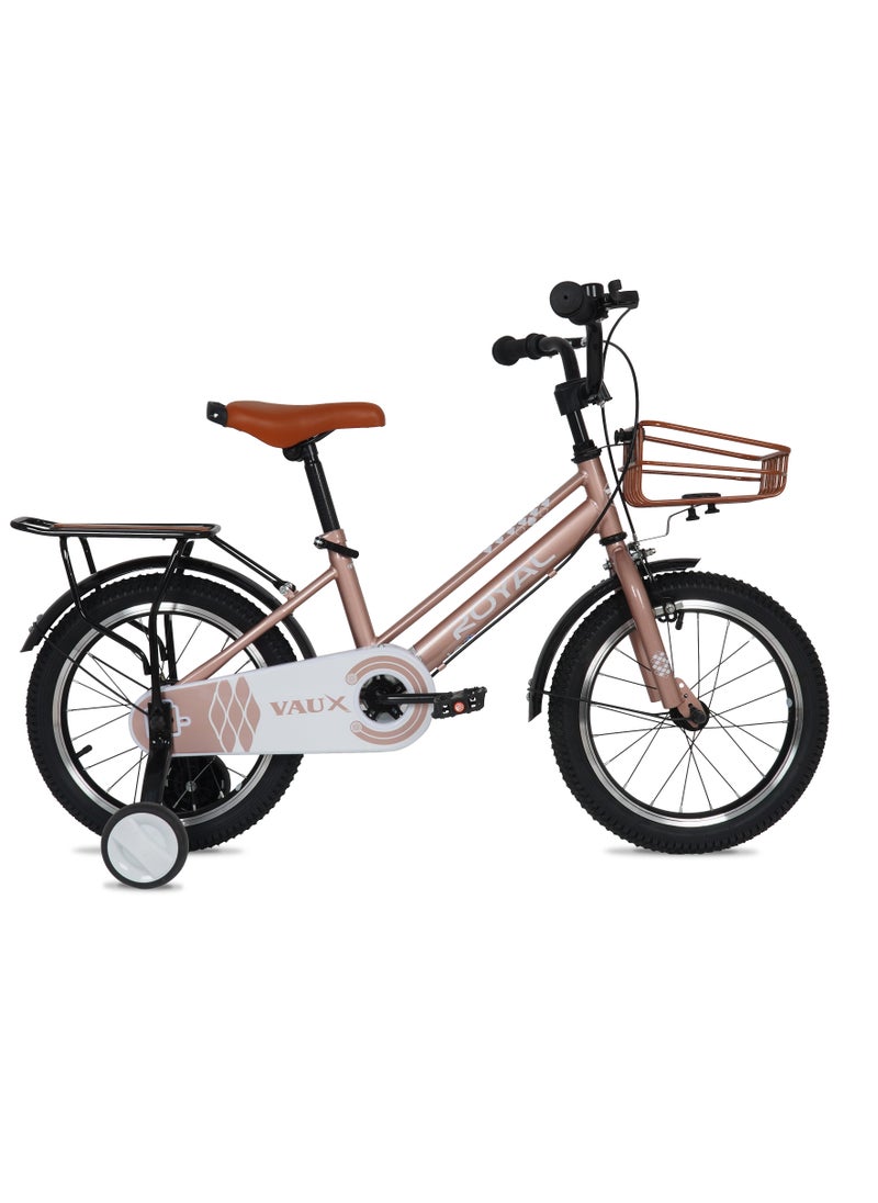 Vaux Vaux  - Royal 16" Kids Bike - Rose Gold  - Image 1