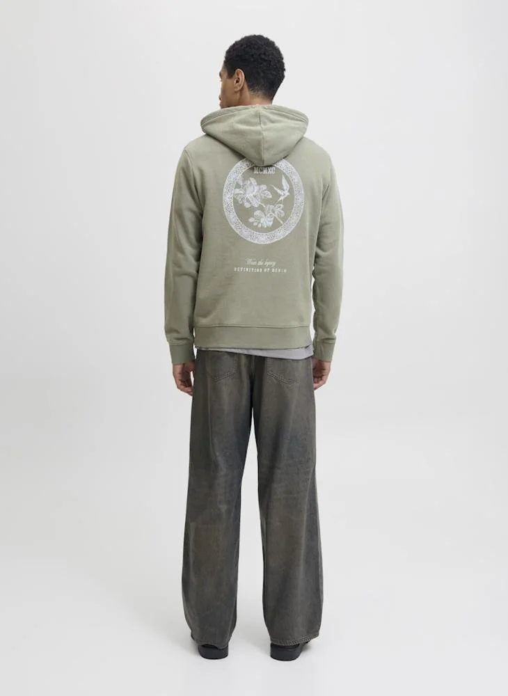 JACK & JONES Logo Pullover Hoodie