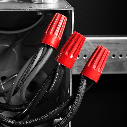 Ideal Industries IDEAL Electrical 30-076 Red Wire-Nut (100 Pack) - Image 5