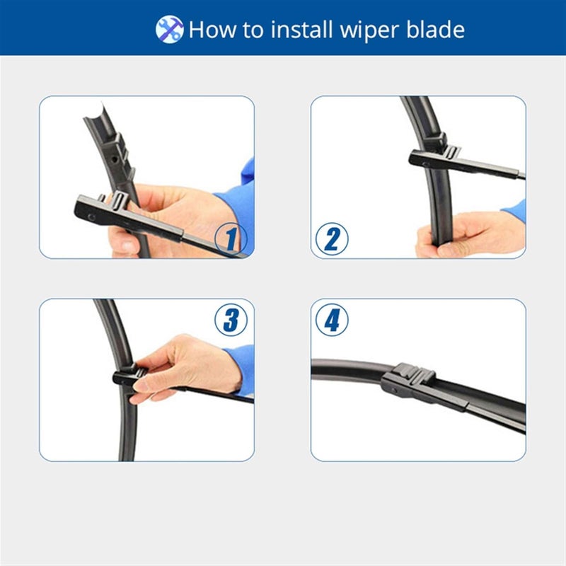 Yurefax Front Windshield Wiper Blades for C-Class - Image 4