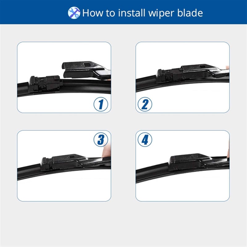 Yurefax Front Windshield Wiper Blades for C-Class - Image 3