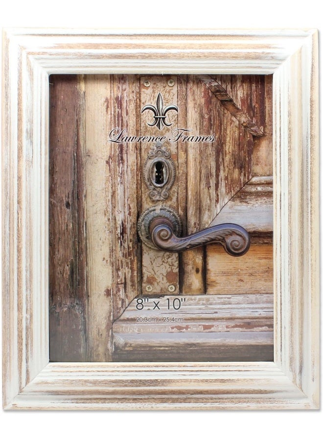 Lawrence Frames 8x10 White Wash Maple Picture Frame, Natual - Image 3