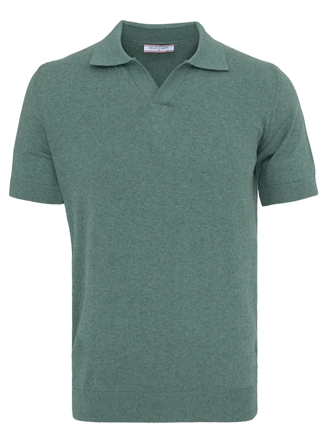 FELIX HARDY Men's 100% Cotton Polo Shirt Short Sleeve Pack of 2