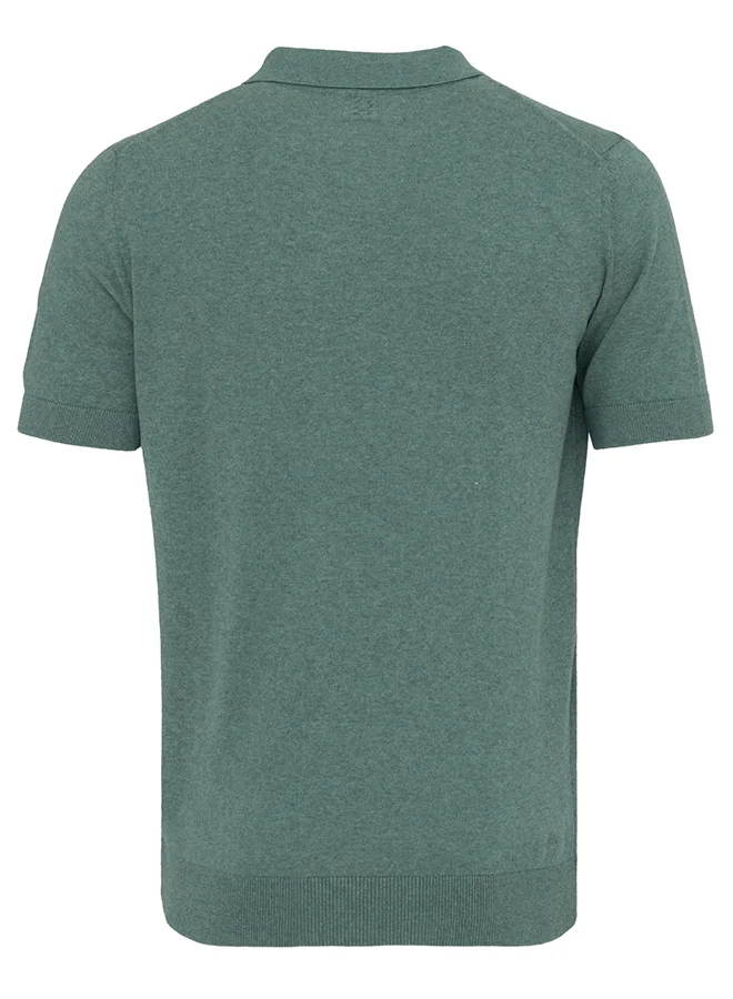 FELIX HARDY Beige-Green Men's 100% Cotton Polo Shirt Short Sleeve Pack of 2 for Men | Best Price UAE