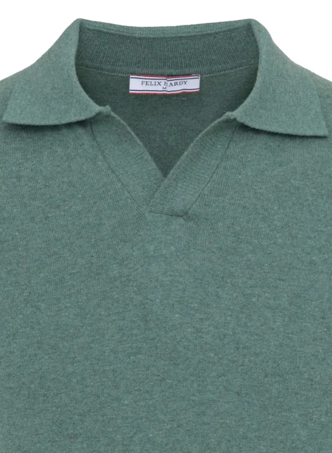 FELIX HARDY Beige-Green Men's 100% Cotton Polo Shirt Short Sleeve Pack of 2 for Men | Best Price UAE