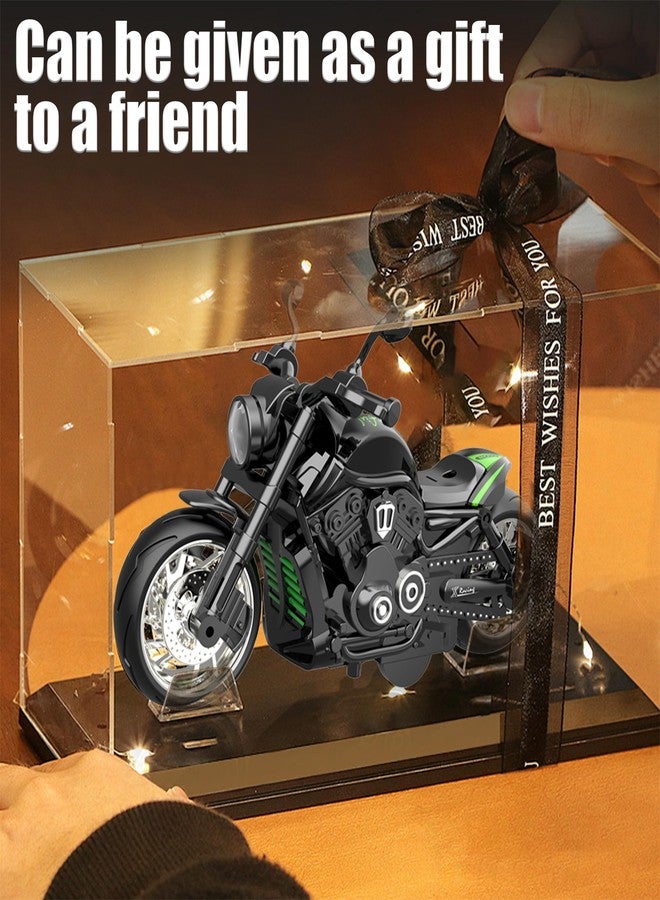 MLcnleS Alloy Metal Motorcycle Model Toy - 1/12 Scale 4in1 Diecast Mini Motor Set for Racing & Collection, Gift for Men, Kids & Motor Cycle Enthusiasts - Image 2