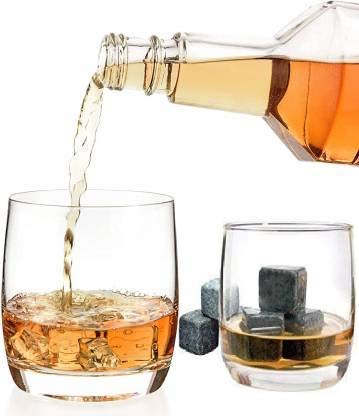 NVRA Old Fashioned 300ml Whiskey Glass Rock Style Lead Free Crystal Glassware for Scotch Juice Water Cocktails and Many Drinks Transparent_300 ml Set of 12 - Image 2