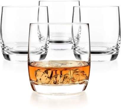 NVRA Old Fashioned 300ml Whiskey Glass Rock Style Lead Free Crystal Glassware for Scotch Juice Water Cocktails and Many Drinks Transparent_300 ml Set of 12 - Image 4