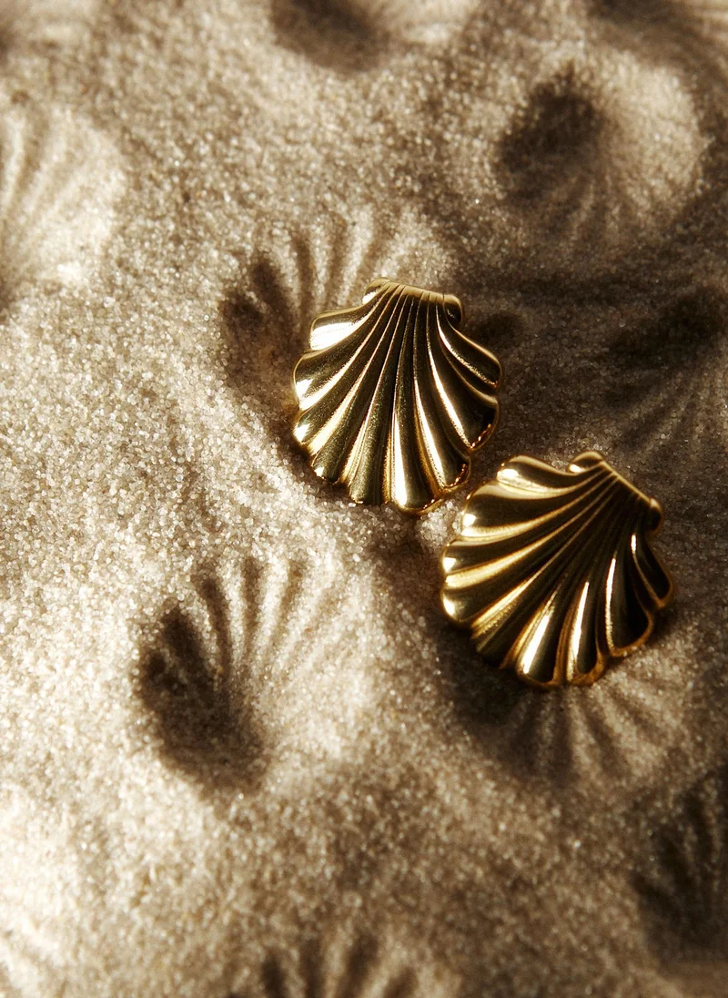 ليتشي أقراط صدفية