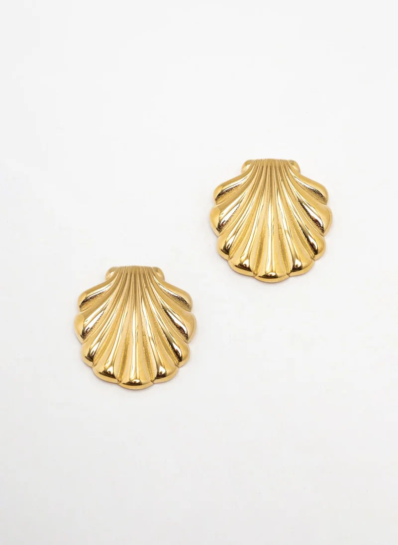 ليتشي أقراط صدفية