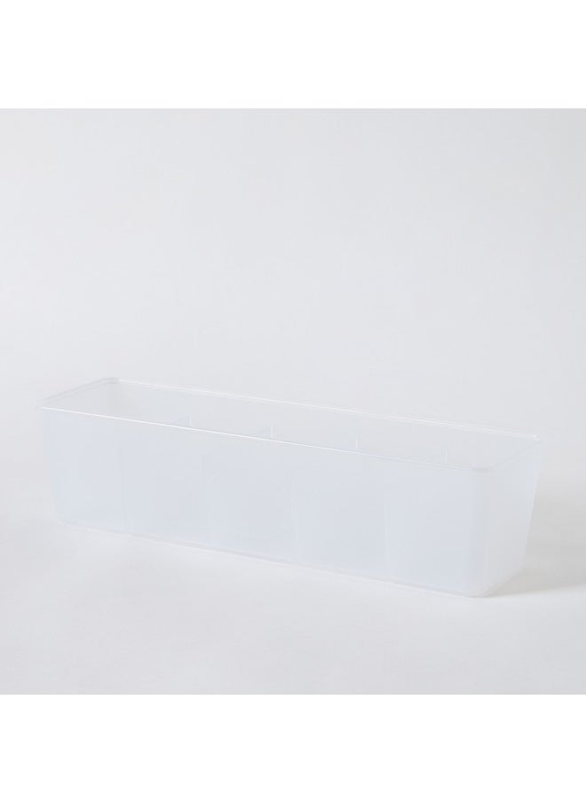 Inaya 5-Compartment Slim Drawer Organiser 30.7 x 8.8 x 7.8 cm