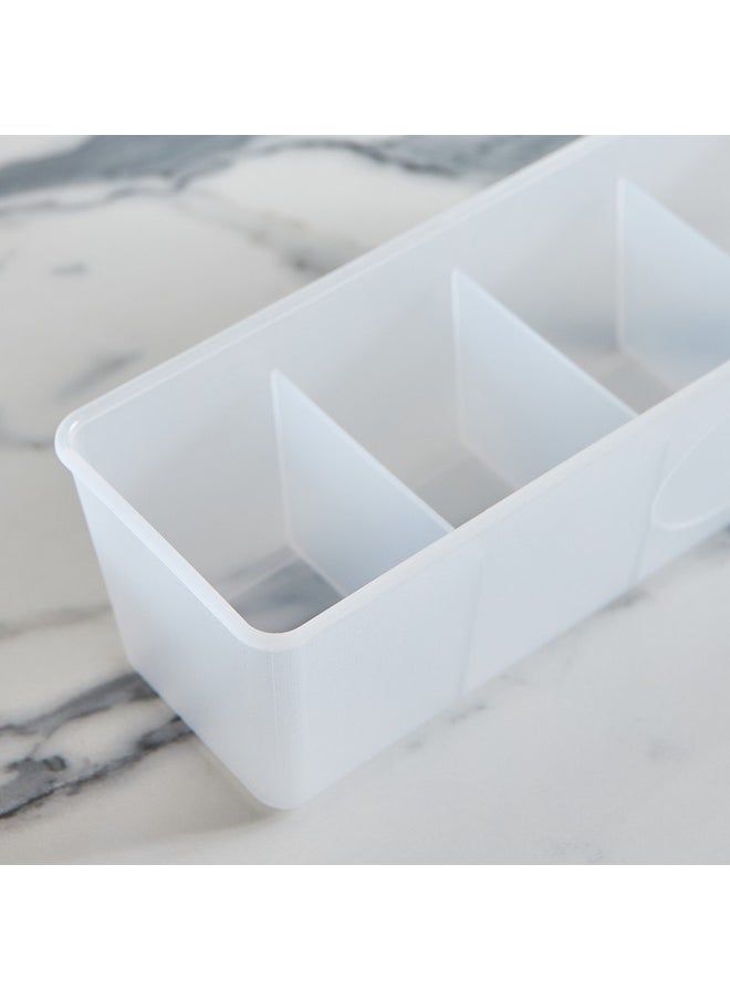 Inaya 5-Compartment Slim Drawer Organiser 30.7 x 8.8 x 7.8 cm